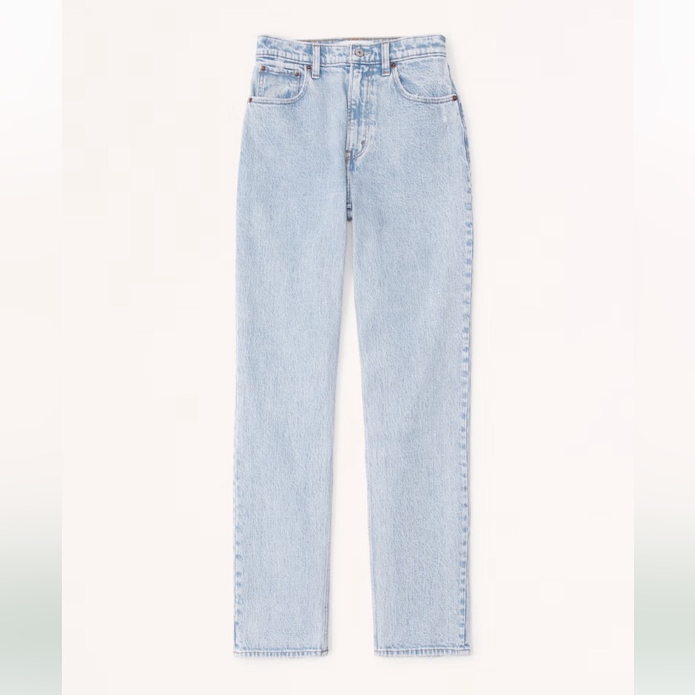 Abercrombie Ultra High Rise 90s Straight Jean